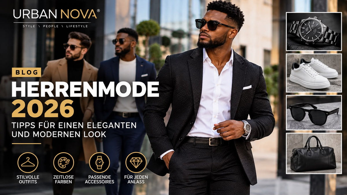 Herrenmode 2026: Tipps für einen eleganten und modernen Look